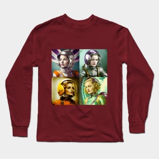 Retro Space Rangers Long Sleeve T-Shirt